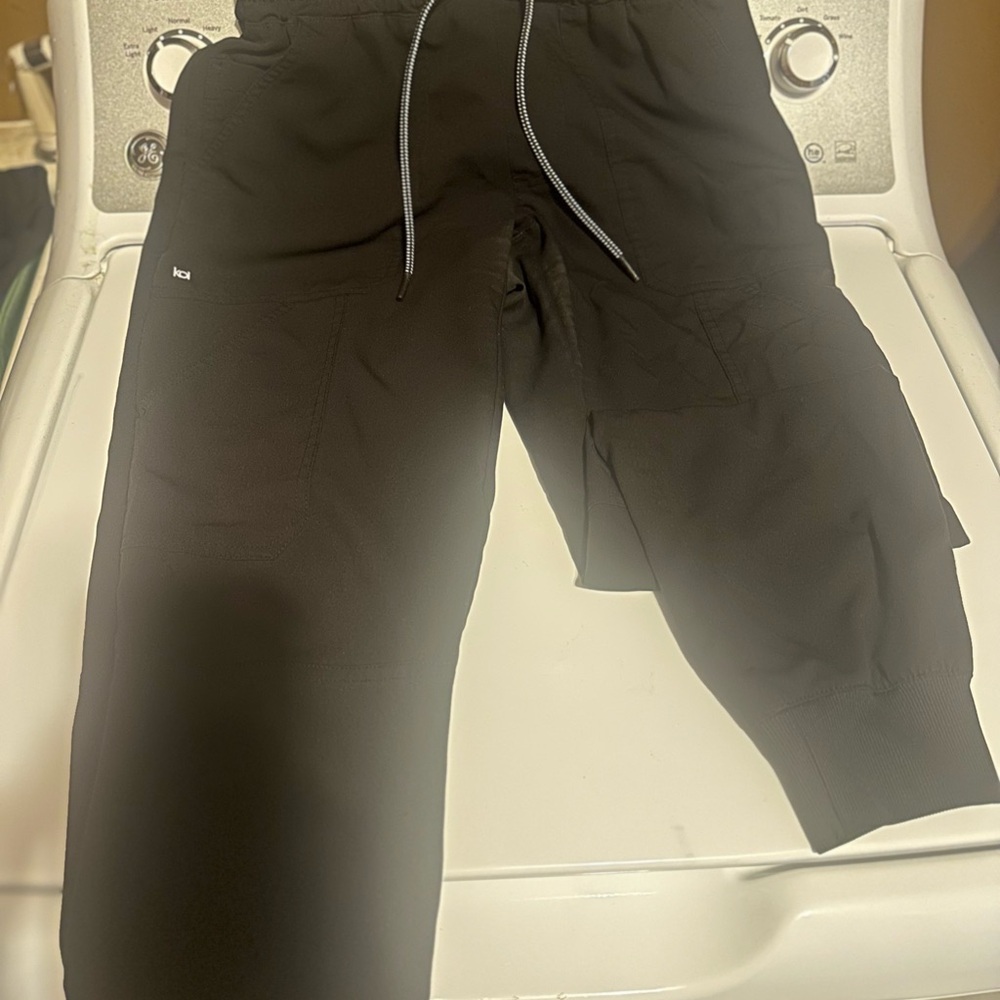 Black Jogger scrub pants
